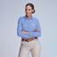 Ladies Long Sleeve Oxford Shirt, CW-AL-182-A