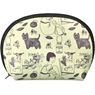 Hoppla Isabella Neoprene Maxi Cosmetic Bag, BC-HP-57-G