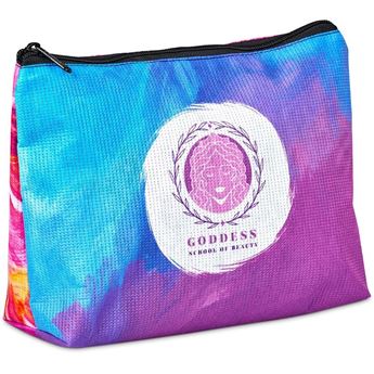 Hoppla Leanne Recycled PET Stitch-Bond Maxi Toiletry Bag, BC-HP-75-G