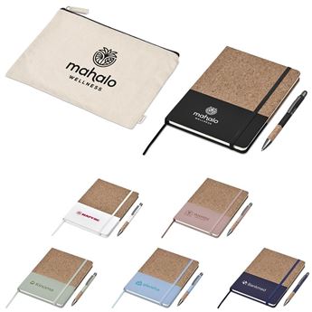 Okiyo Denki A5 Hard Cover Notebook Gift Set, GF-OK-1082-B
