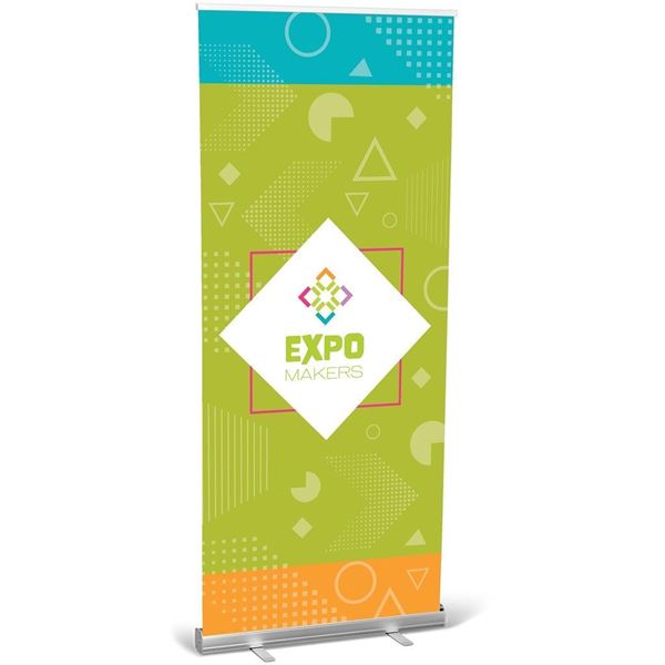 Everyday Fabric Pull-Up Banner, VI-AM-136-D