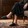 Serendipio Be Our Guest Linen Slippers, PC-SD-189-B