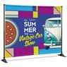 Adjustable Banner Stand Eco 1.6m x 2m, VI-AM-258-D