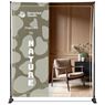 Adjustable Banner Stand Eco 2.4m x 2m, VI-AM-260-D