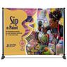Adjustable Banner Stand Pro 1.6m x 2.2m, VI-AM-265-D