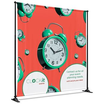 Adjustable Banner Stand Pro 2.5m x 2.5m, VI-AM-266-D