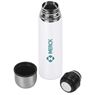 Altitude Alpaca Stainless Steel Vacuum Flask – 500ml - Solid White, DR-AL-288-B-SW
