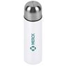 Altitude Alpaca Stainless Steel Vacuum Flask – 500ml - Solid White, DR-AL-288-B-SW