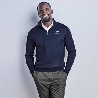 Mens 1/4 Zip Waverley Jersey, ALT-WVY