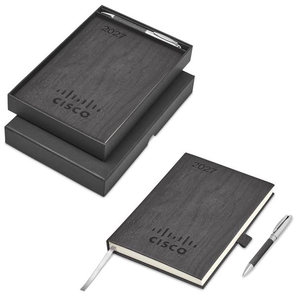 Altitude Oakridge A5 2027 Diary And Pen Set, GF-AL-1466-B