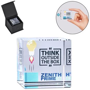 Altitude Crystal Cube Mini Award, AM-AL-28-B